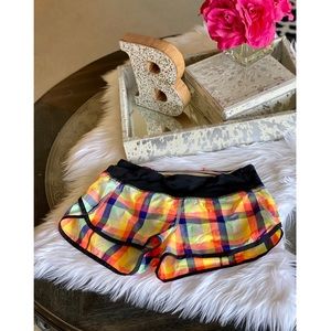 Lululemon Speed Shorts *Seawheeze*